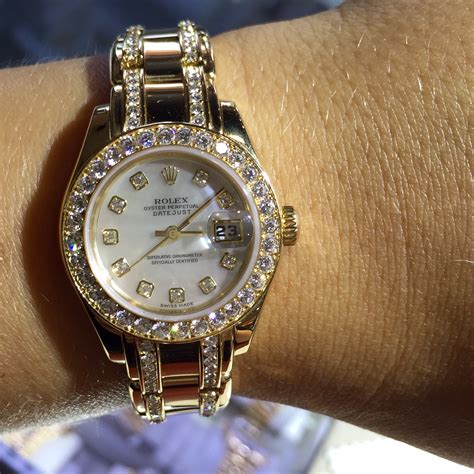 rolex for women with dimonds|women's rolex watches with diamonds.